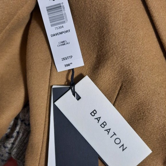 Aritzia Davenport Coat Camel XXS - Picture 5 of 5